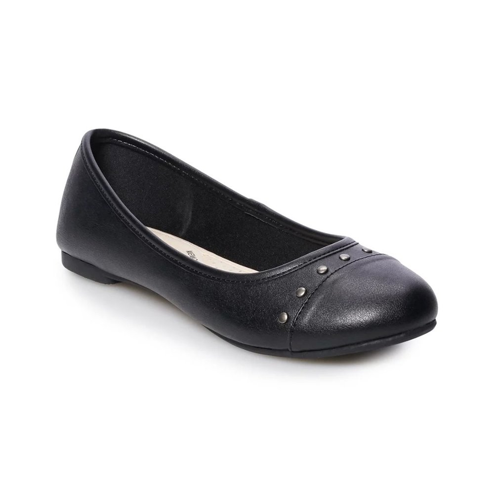 ❤ SO® Harp Women's Studded Flats